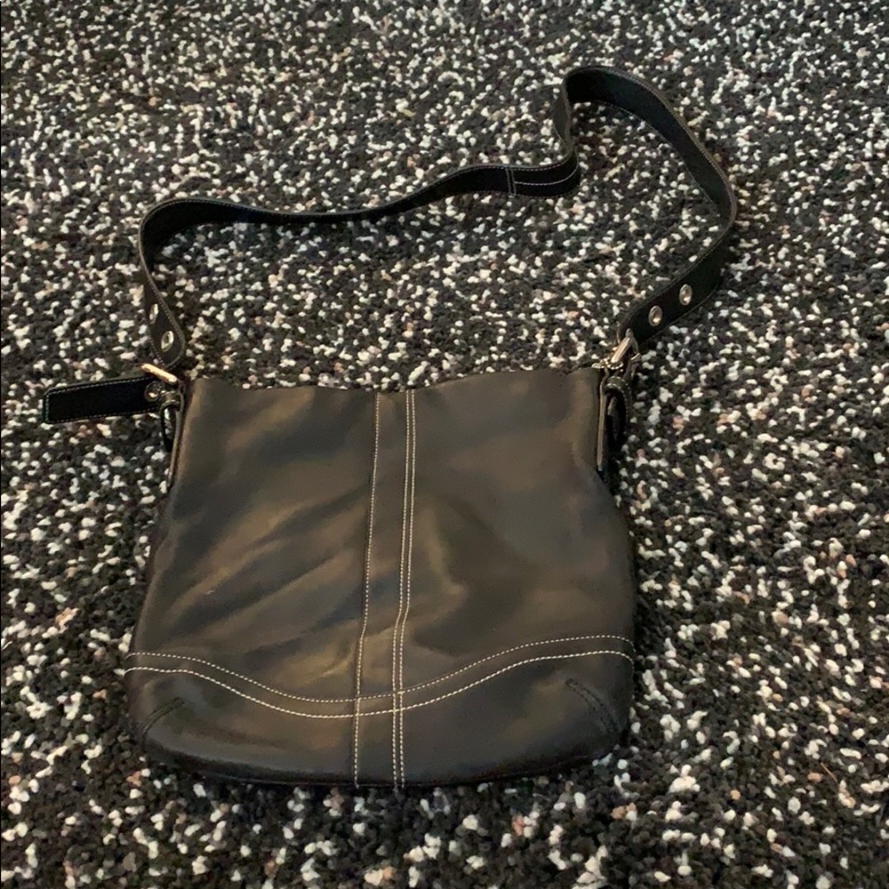 Coach leather crossbody